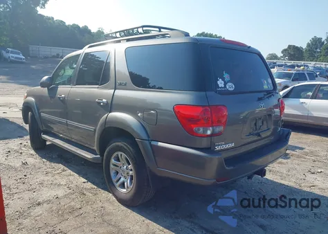 2005 Toyota Sequoia Sr5 из США, поврежденный, VIN 5TDZT34A25S263002